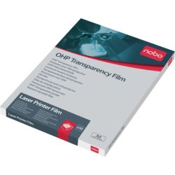 Nobo A4 transparent laserfilm, 100 mic, 50 ark