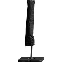 Hængeparasol Ø3m inkl. fod og overtræk, beige