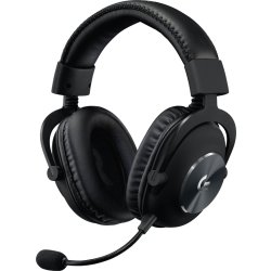 Logitech G Pro X gamingheadset, svart
