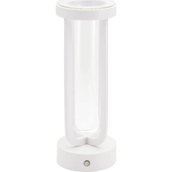 Securit® LED bordlampe/vase Florence, hvid