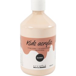 Akrylfärg A'Color 500 ml blank ljus hudfärg