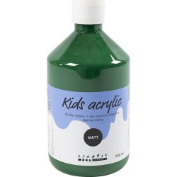 Akrylfärg A'Color 500 ml matt mörkgrön