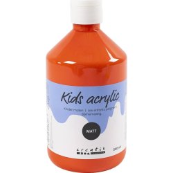 Akrylfärg A'Color 500 ml matt orange