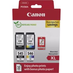 Canon PG-545XL/CL-546XL Photo blækpatroner