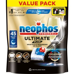 Neophos Opvasketabs | Ultimate Plus | 45 stk