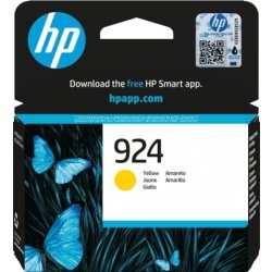 HP 924 original bläckpatron, gul