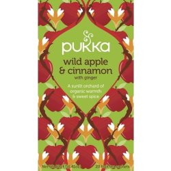 Pukka Wild Apple Cinnamon Te, 20 påsar