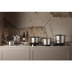 Eva Trio Grydesæt i rustfrit stål, 5 dele