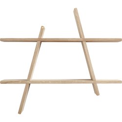 A-Shelf 67x78x12 cm, Large, Ek