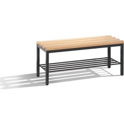 CP Bänk med skohylla, 100 cm