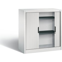 CP Omnispace arkivskab 2 hylder, 1000x1030 mm,grå