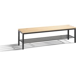 CP Bänk med skohylla, 150 cm