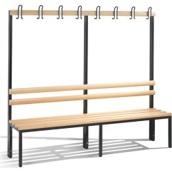 CP Bänk med kroklist, 196 cm