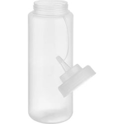 Dressingflaske, 102 cl, Transparent