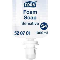 Tork S4 Sensitiv Skumsæbe, u/parfume, 1 L