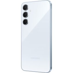 Samsung Galaxy A55 5G Smartphone, 256 GB, lyseblå