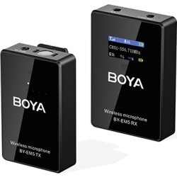 BOYA BY-EM5-K1 Trådlöst UHF-mikrofonsystem