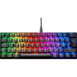 NOS C-450 Mini PRO RGB Keyboard, sort