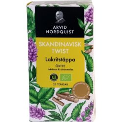 Arvid Nordquist Te, Lakritstäppa, 25 påsar