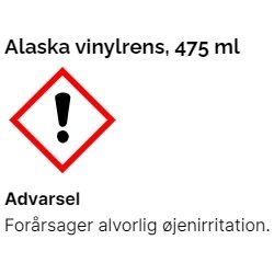 Alaska vinylrens, 475 ml