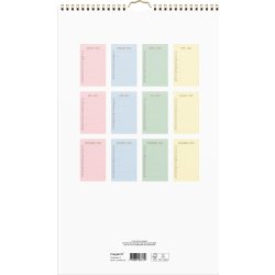 Mayland 2025 Color Familiekalender
