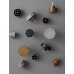 Normann Copenhagen Chip knage mellem, sort 1 stk.