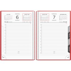 Mayland 2025 Spiralkalender, dag, rød