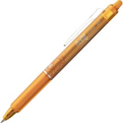 Pilot FriXion Clicker Rollerballpenna, M, Aprikos