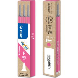Pilot FriXion Point Refill | F | Pink | 3 stk.