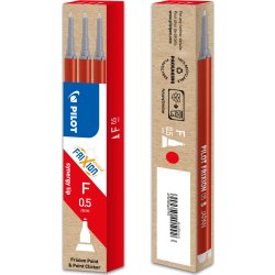 Pilot FriXion Point Refill | F | Rød | 3 stk.