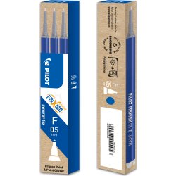 Pilot FriXion Point Refill | F | Blå | 3 stk.