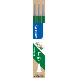 Pilot FriXion Point Refill | F | Grøn | 3 stk.