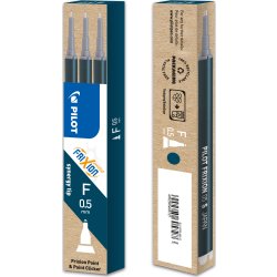 Pilot FriXion Point Refill | F | Blåsort | 3 stk.