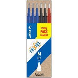 Pilot FriXion Refill | M | B/S/R | 6 st.