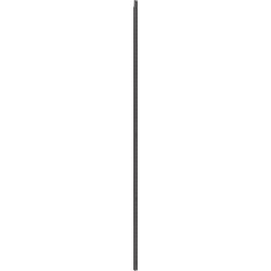 Elfa upphängningsskena, längd 2172 mm, matt grå