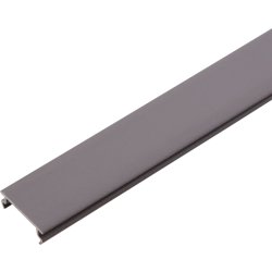 Elfa cover till skena, 1100 mm, matt grå