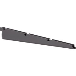 Elfa klick-in konsol 40, längd 434 mm, matt grå