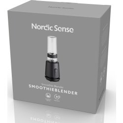 Nordic Sense Smoothieblender, 600 ml, sort