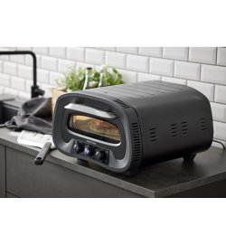Nordic Sense elektrisk pizzaugn, 1700W, svart