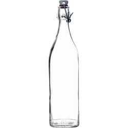Bormioli Swing Patentflaske, glas, 1L