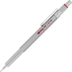 Rotring 600 Stiftpenna, 0,7 mm, Silver