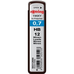 Rotring Tikky Pins | HB | 0,7 mm | 12 st.