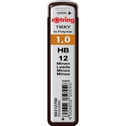 Rotring ring Tikky Stift, HB, 1,0 mm, 12 st.