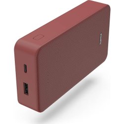 Hama 20000mAh PowerBank Färg 20, Röd