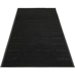 Skridsikker tæppe/måtte, 200x90 cm, sort