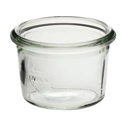 Weck Patentglas med lock Gjutform, 6x4,7cm, 8cl