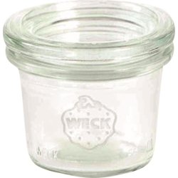 Weck Patentglas u/låg Mold, 4x3,6cm, 3,5cl