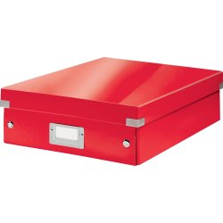 Leitz Click & Store Förvaringslåda, Medium, röd