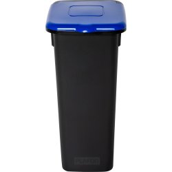 Style affaldsspand m/låg, 20 L, blå