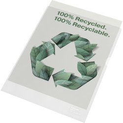 Esselte Recycle Chartek, A4, 100my, 20 st.